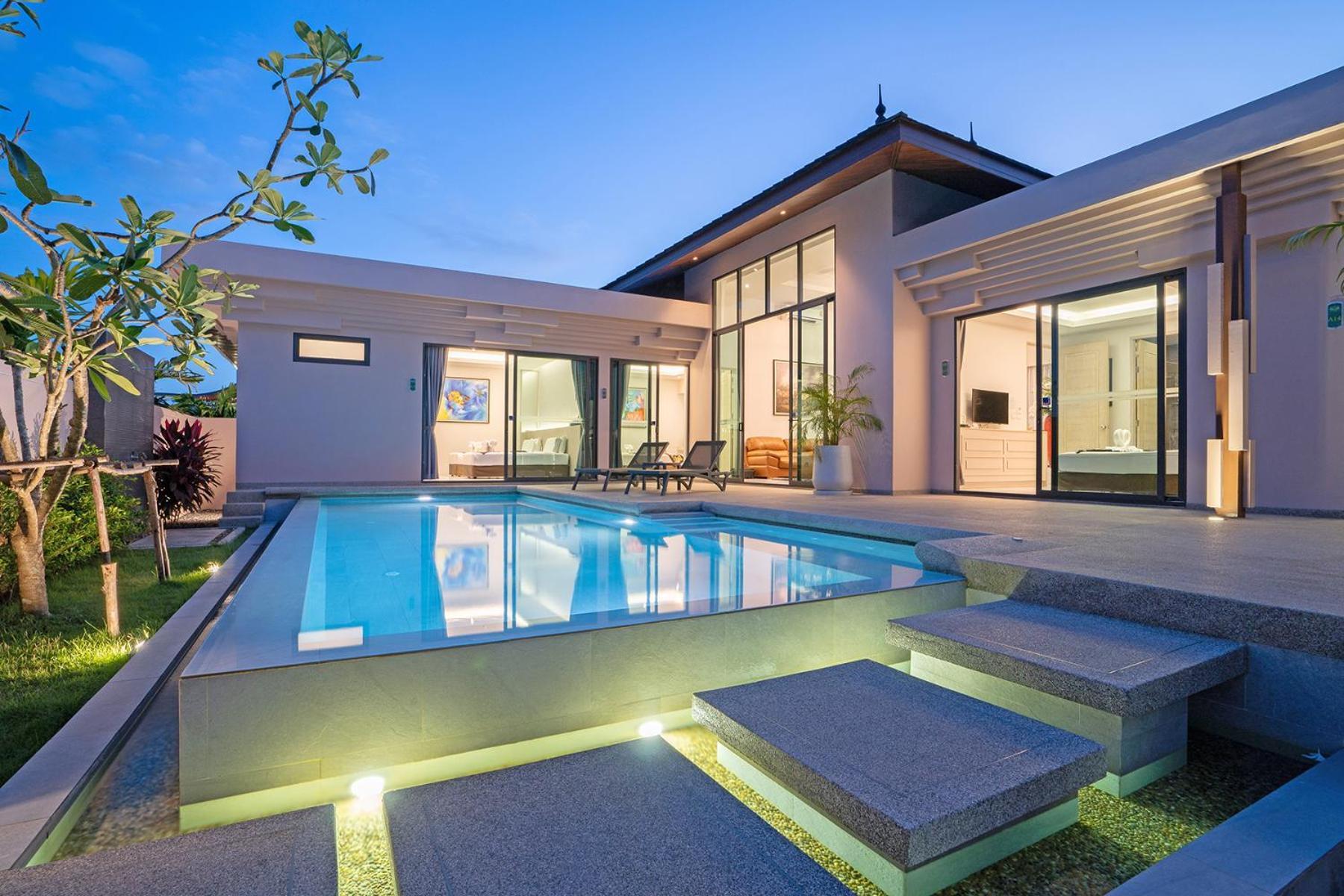 Gold Chariot Pool Villa, Phuket - Sha Plus Certified Strand Bang Tao Exterior foto